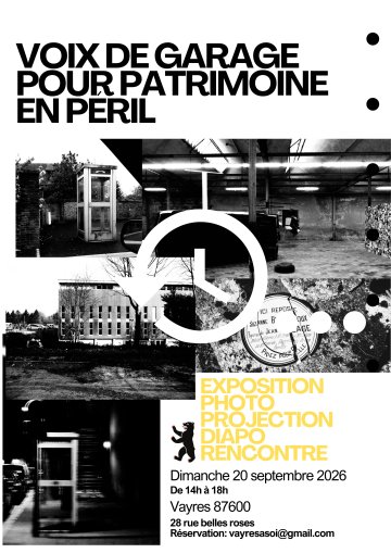 Voix de garage pour patrimoine en péril