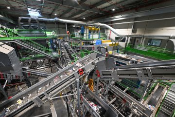 Visite du centre de tri de Chambéry