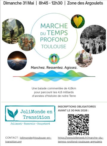 Marche du Temps Profond - Toulouse Argoulets