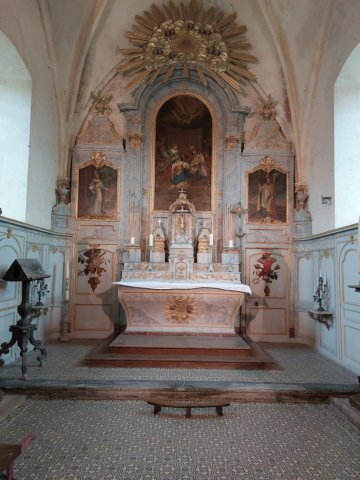 Visite libre de l'église et de la croix du cimetière