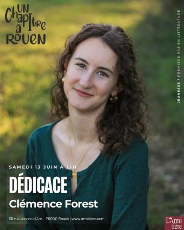 Dédicace avec Clémence Forest