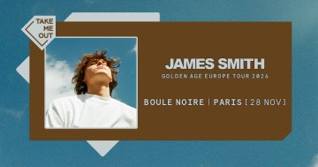 Take Me Out : James Smith en concert à Paris !