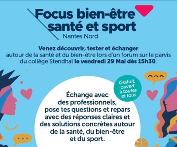 [Annulé] Focus bien-être santé et sport à Nantes Nord