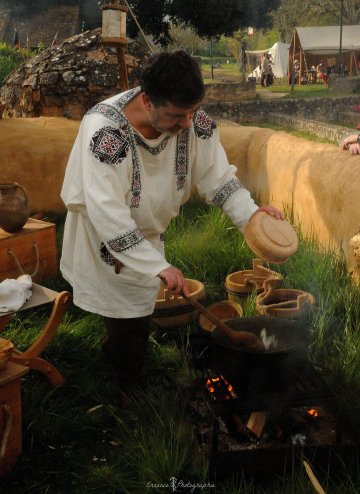 Journées de l'archéologie à Vorgium - Cuisine antique