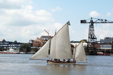 Présentation de la flottille du Centre Nautique Sèvre et Loire, et des régates de Trentemoult