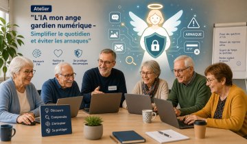 Atelier : L'IA mon ange gardien numérique – Simplifier le quotidien et éviter les arnaques