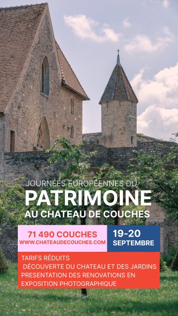 Visite du Château et Histoire des rénovations sous forme d'exposition