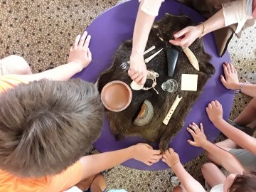Atelier : La préhistoire du bout des doigts