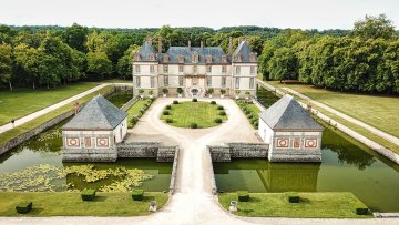 Visite du parc du château de Bourron