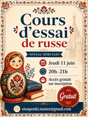 Initiation au russe avec Russies étonNantes