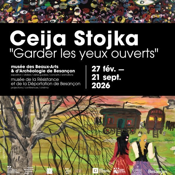 Ceija Stojka au MBAA de Besançon ; Clg Diderot de Besançon (25)