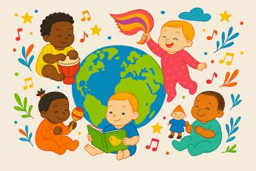Les bébés explorateurs découvrent le monde
