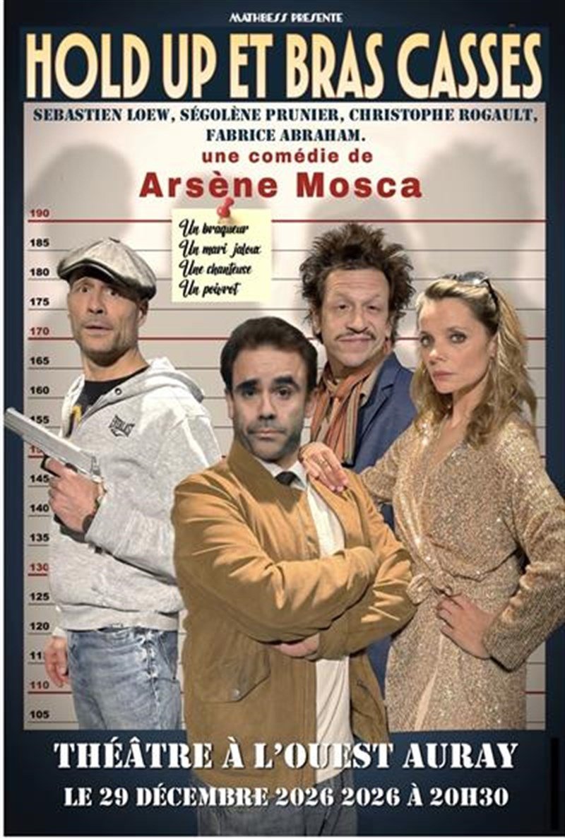 Hold-up et bras cassés
