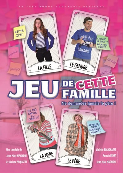 Jeu de Cette Famille ( Tournée )