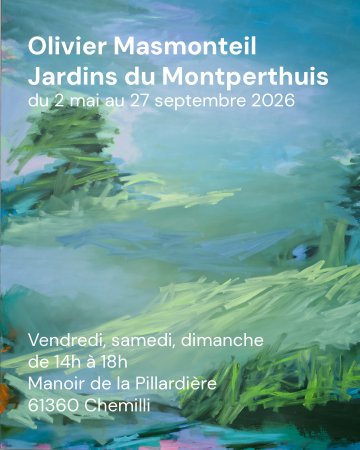 Exposition : Olivier Masmonteil aux Jardins du Montperthuis