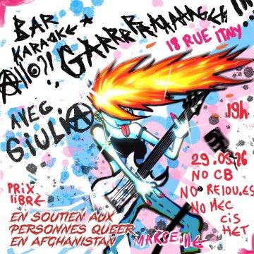 Bar karaoké pour queer solidarity smashes borders