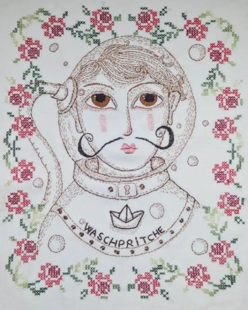 Atelier libre de broderie avec Justine & Cow