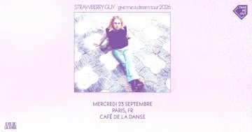 Take Me Out : Strawberry Guy + Malena Zavala en concert à Paris !