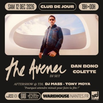 Club de Jour invite THE AVENER (Dj set)