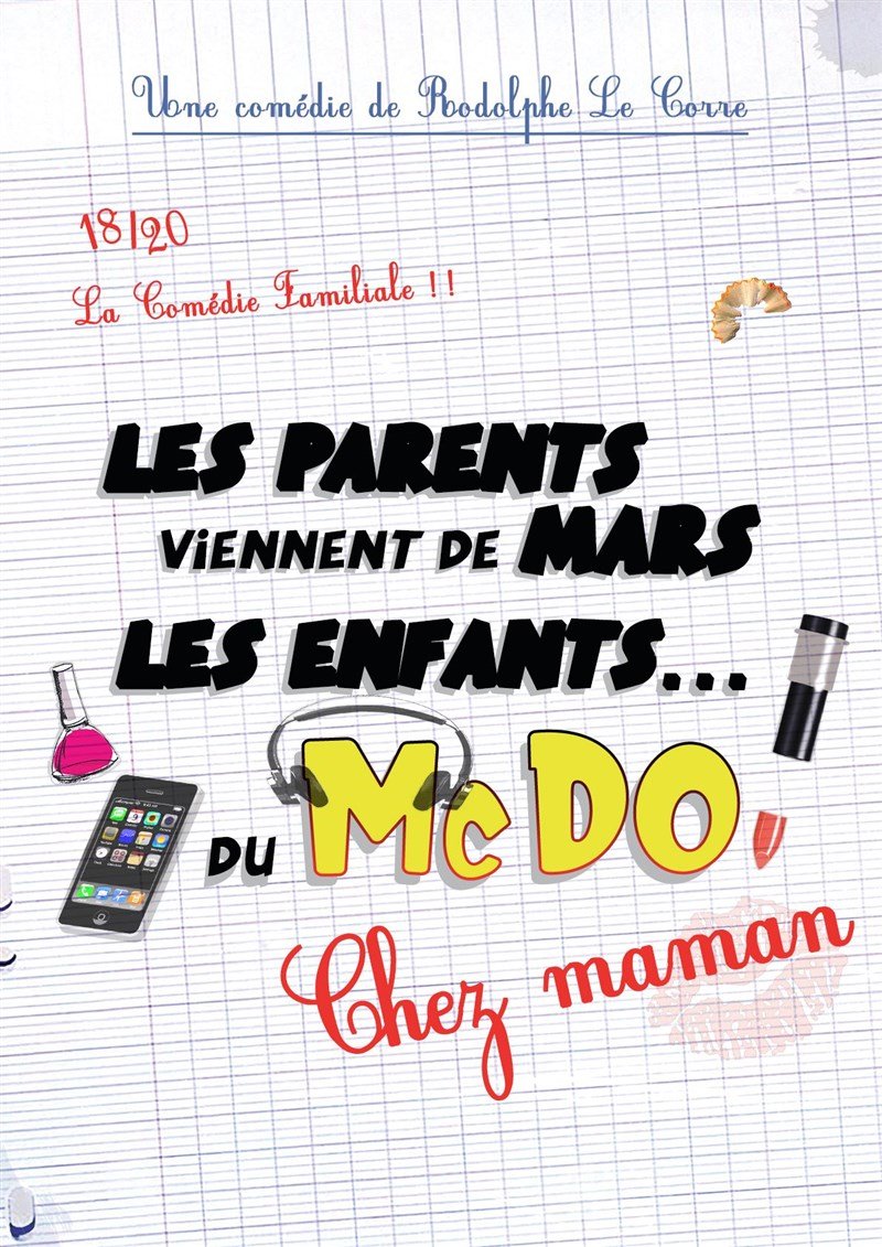 Les Parents Viennent de Mars les Enfants du Mcdo chez Maman