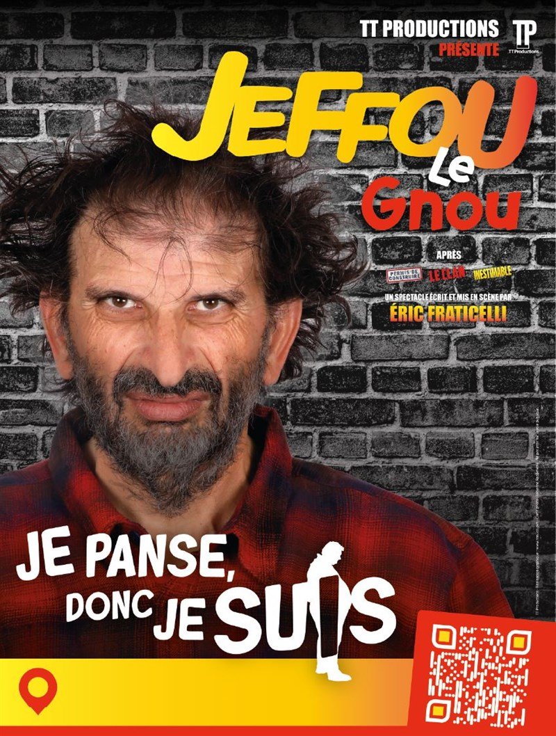 Jeffou le Gnou dans Je panse donc je suis