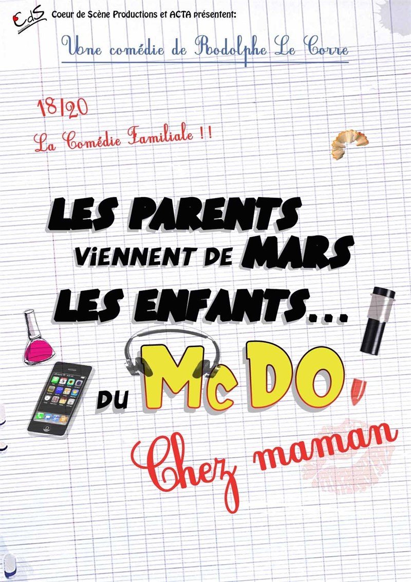 Les parents viennent de Mars, les enfants du McDo !