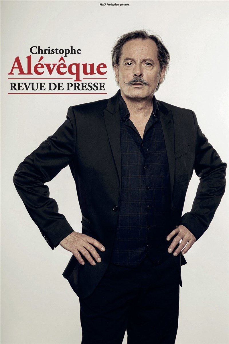 Christophe Alévêque dans La revue de presse
