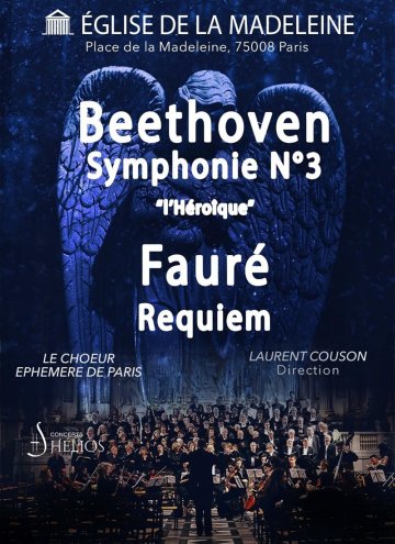 Requiem de Fauré, 3ème symphonie de Beethoven