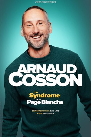 Arnaud Cosson dans Le syndrome de la page blanche