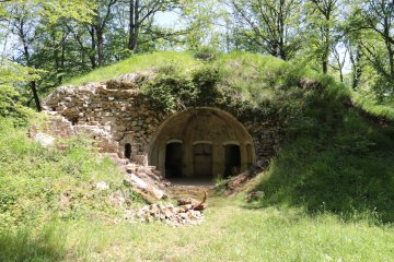 Randonnée entre chiens et loups sur le site de Montfaucon