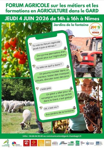 Forum agricole aux JMS