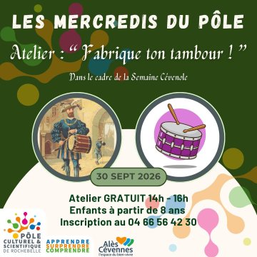 Les Mercredis du Pôle " Tambour "
