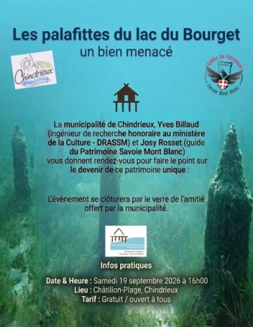 Les Palafittes du lac du Bourget un bien menacé