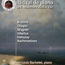 Récital de piano Jean-Louis Bachelet