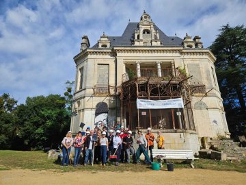 Visite extérieure la Villa des Prés Mignons