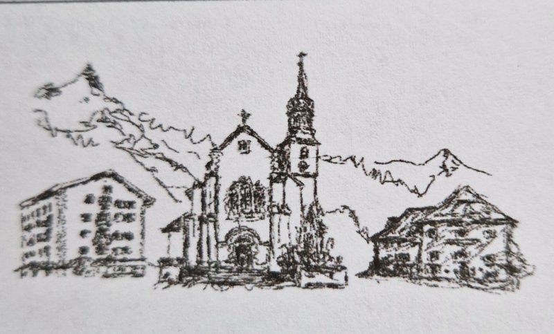 L'église Saint Michel de Chamonix entre hier et demain