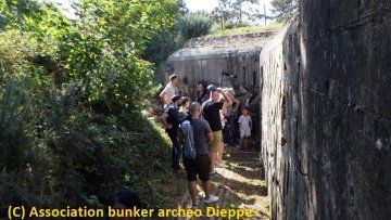 Visite guidée du bunker L412 de Dieppe