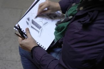 Animation dessin sur le thème du Patrimoine en péril : raviver, résister, réimaginer