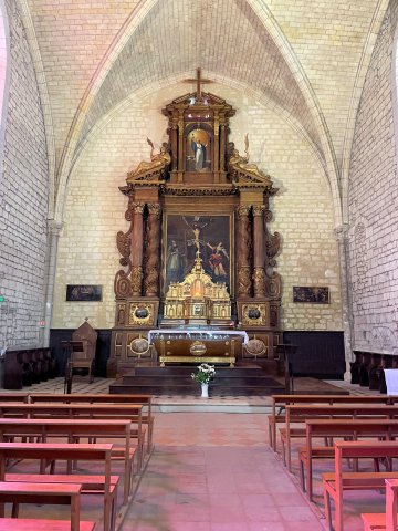 Visite de l'église de Castillonnès