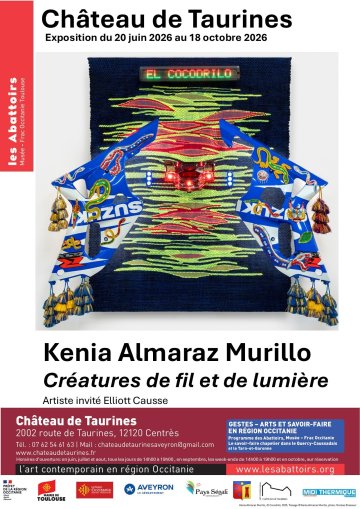 Exposition Kenia Almaraz Murillo : "Créatures de fil et de lumière"