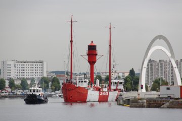 Visite guidée partielle du bateau Feu "Le Havre III"