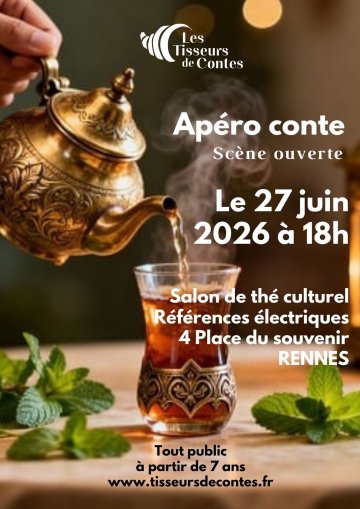Apéro conte : scène ouverte - Les Tisseurs de contes