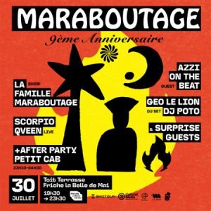 Maraboutage 9ème Anniversaire @ Petit Cab