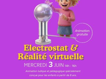 Électrostat & Réalité virtuelle : Découverte de l'électricité statique