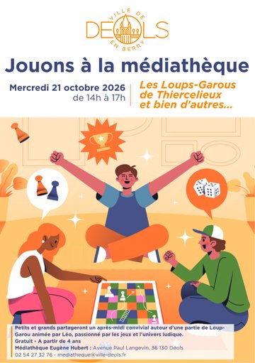 Jouons à la médiathèque
