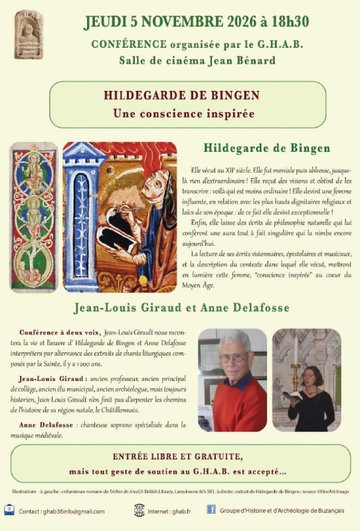 Conférence : Hildegarde de Bingen