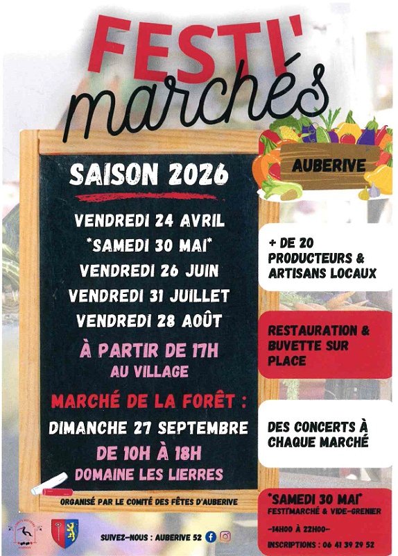 Marché de la forêt d'Auberive