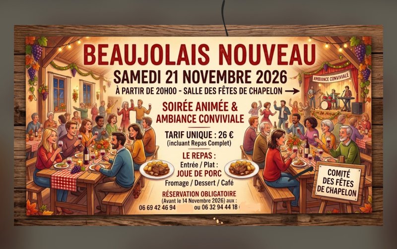 Soirée Beaujolais