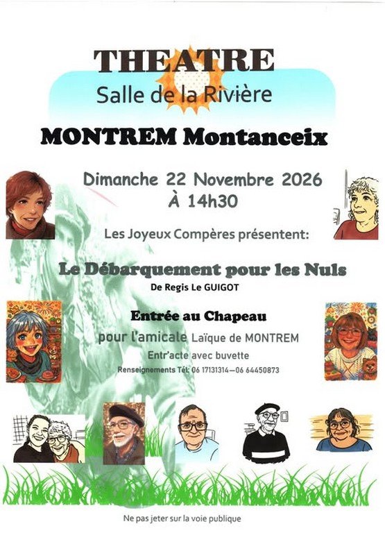 Théâtre "Le débarquement pour les nuls"