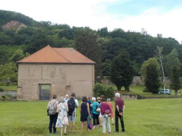 Visite des vestiges de l'Abbaye de Marbach